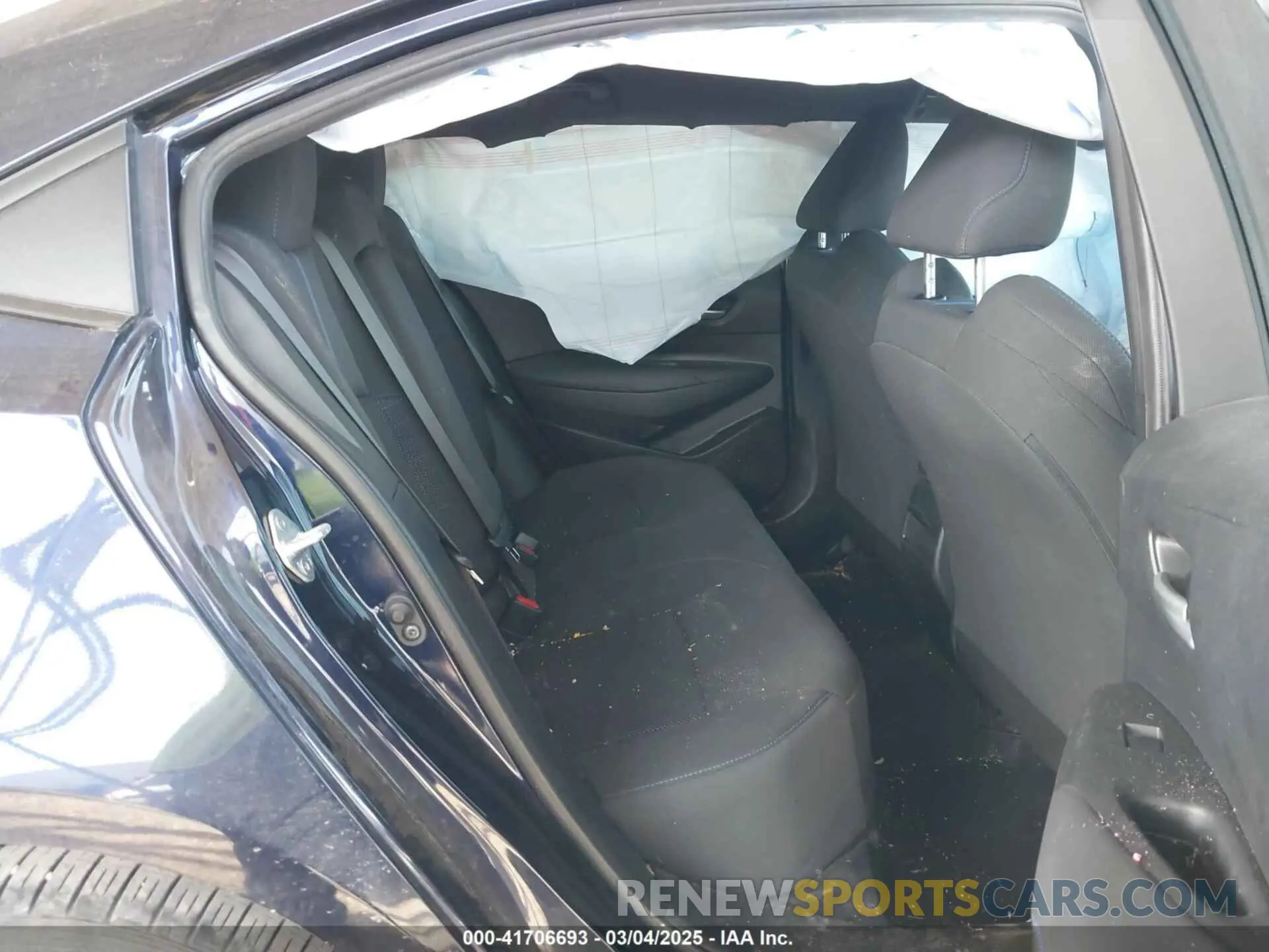 8 fotografías del automóvil dañado 5YFS4MCEXNP130506 TOYOTA COROLLA 2022