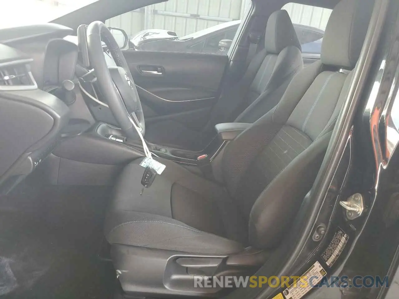 7 fotografías del automóvil dañado 5YFS4MCEXNP134734 TOYOTA COROLLA 2022