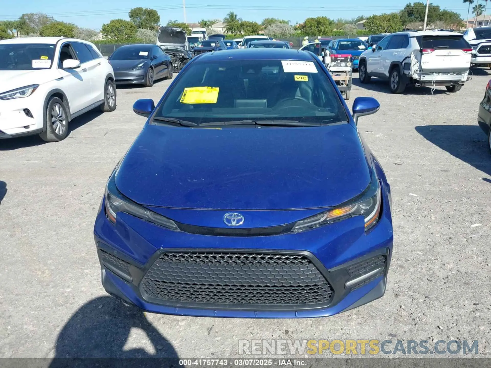 12 fotografías del automóvil dañado 5YFT4MCE0NP112374 TOYOTA COROLLA 2022