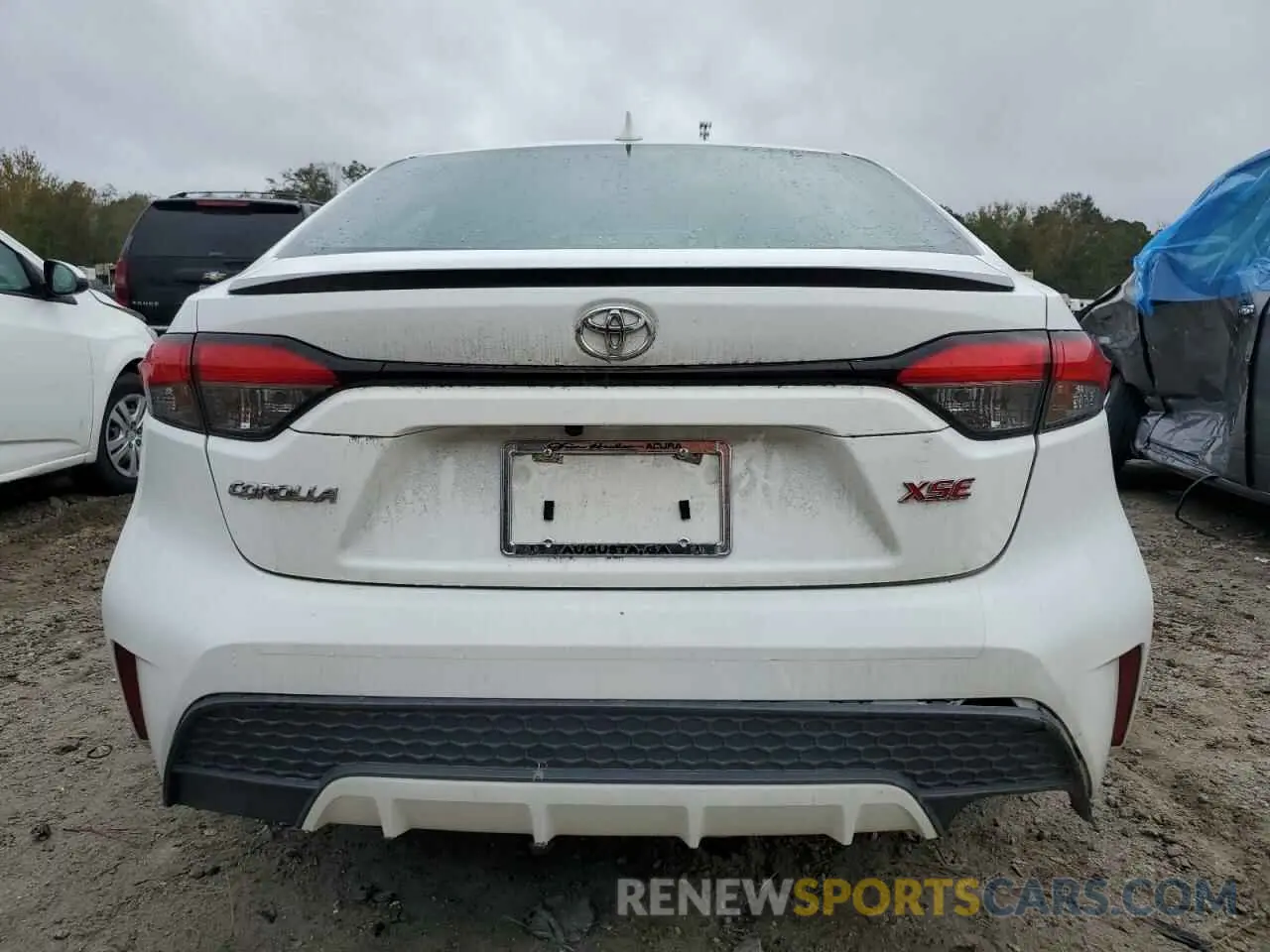 6 fotografías del automóvil dañado 5YFT4MCE0NP132284 TOYOTA COROLLA 2022