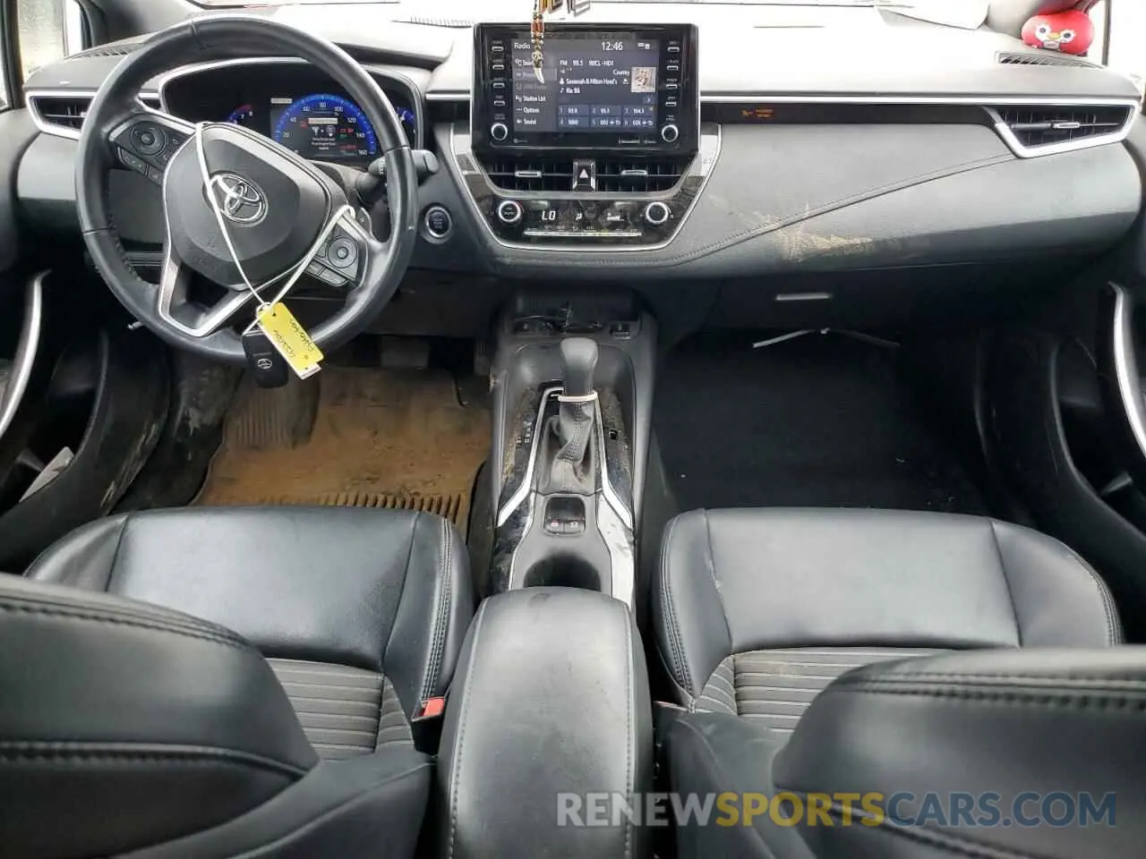 8 fotografías del automóvil dañado 5YFT4MCE0NP132284 TOYOTA COROLLA 2022