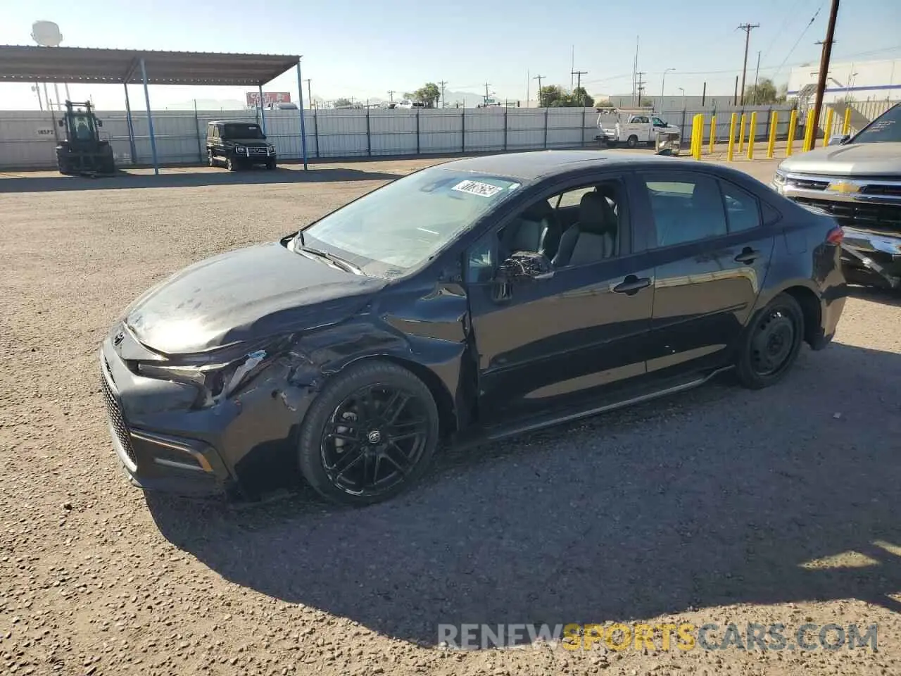 1 fotografías del automóvil dañado 5YFT4MCE3NP134286 TOYOTA COROLLA 2022