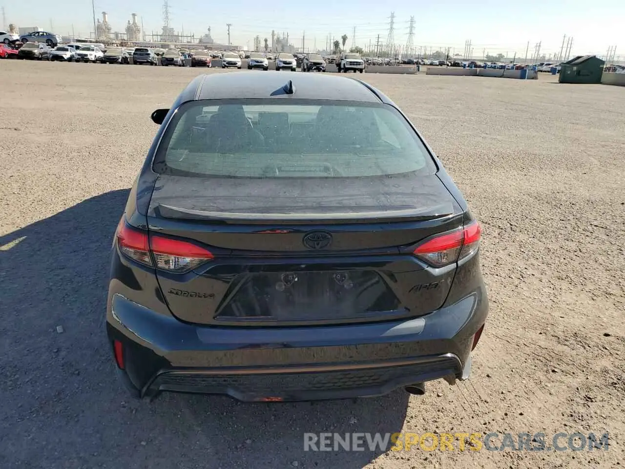 6 fotografías del automóvil dañado 5YFT4MCE3NP134286 TOYOTA COROLLA 2022