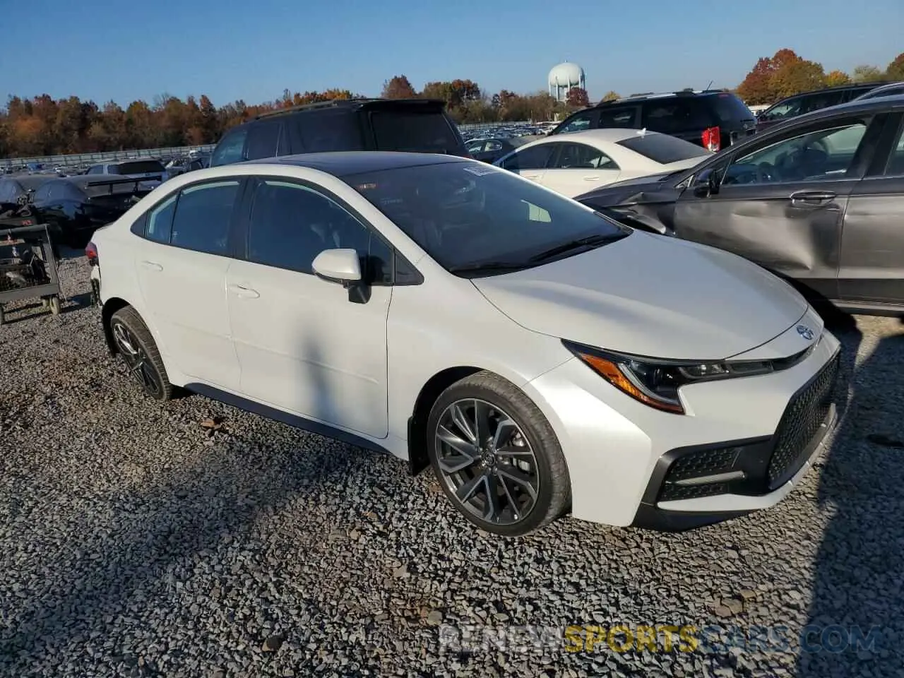 4 fotografías del automóvil dañado 5YFT4MCE4NP110711 TOYOTA COROLLA 2022