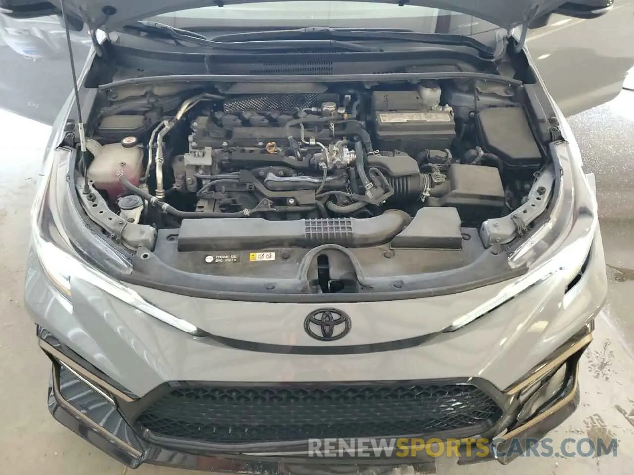 11 fotografías del automóvil dañado 5YFT4MCE4NP113043 TOYOTA COROLLA 2022