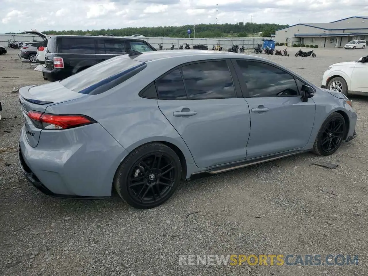 3 fotografías del automóvil dañado 5YFT4MCE4NP113043 TOYOTA COROLLA 2022