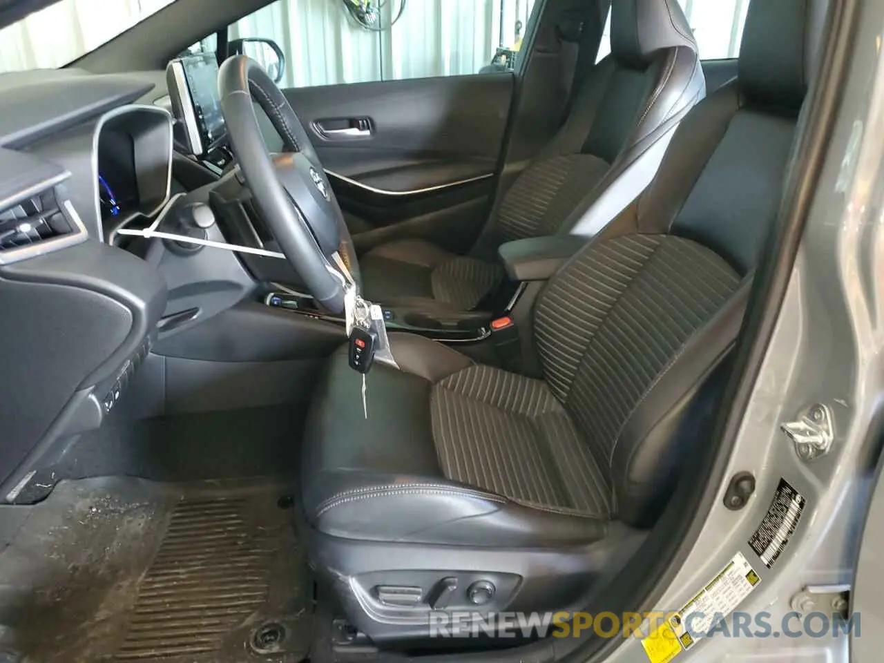 7 fotografías del automóvil dañado 5YFT4MCE4NP113043 TOYOTA COROLLA 2022
