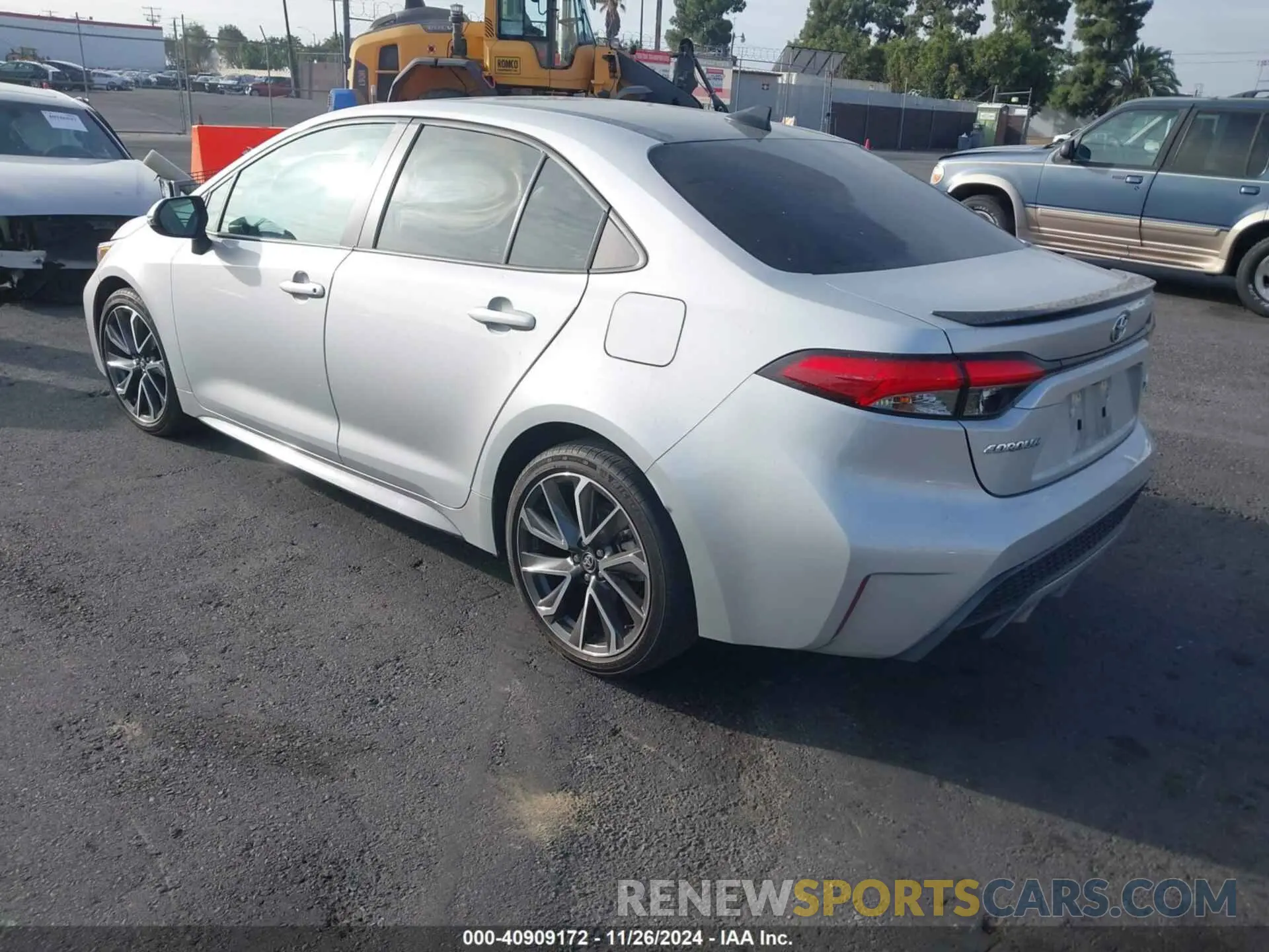 3 fotografías del automóvil dañado 5YFT4MCE5NP112631 TOYOTA COROLLA 2022