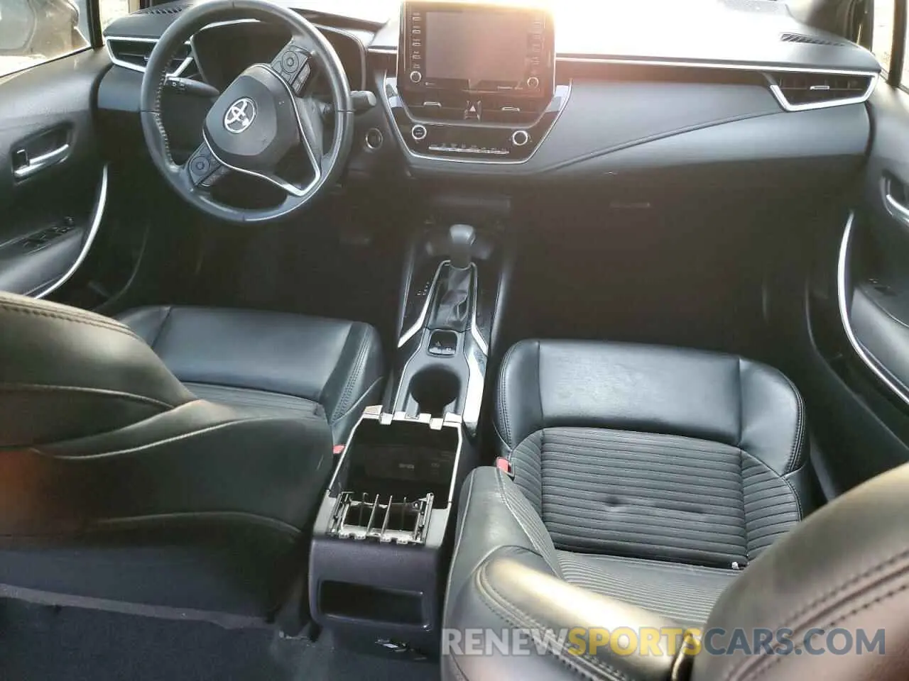 8 fotografías del automóvil dañado 5YFT4MCE5NP128781 TOYOTA COROLLA 2022