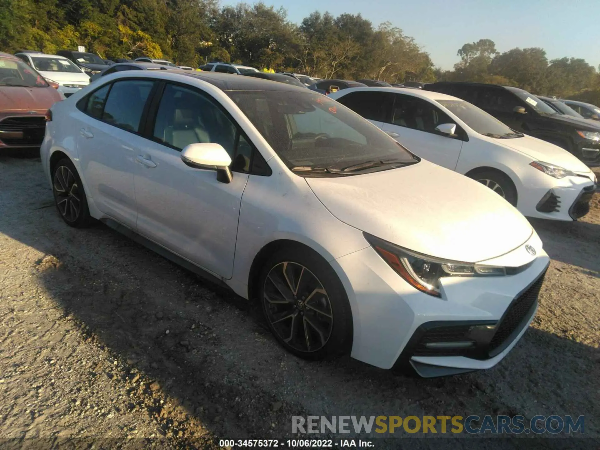 1 fotografías del automóvil dañado 5YFT4MCE6NP122116 TOYOTA COROLLA 2022