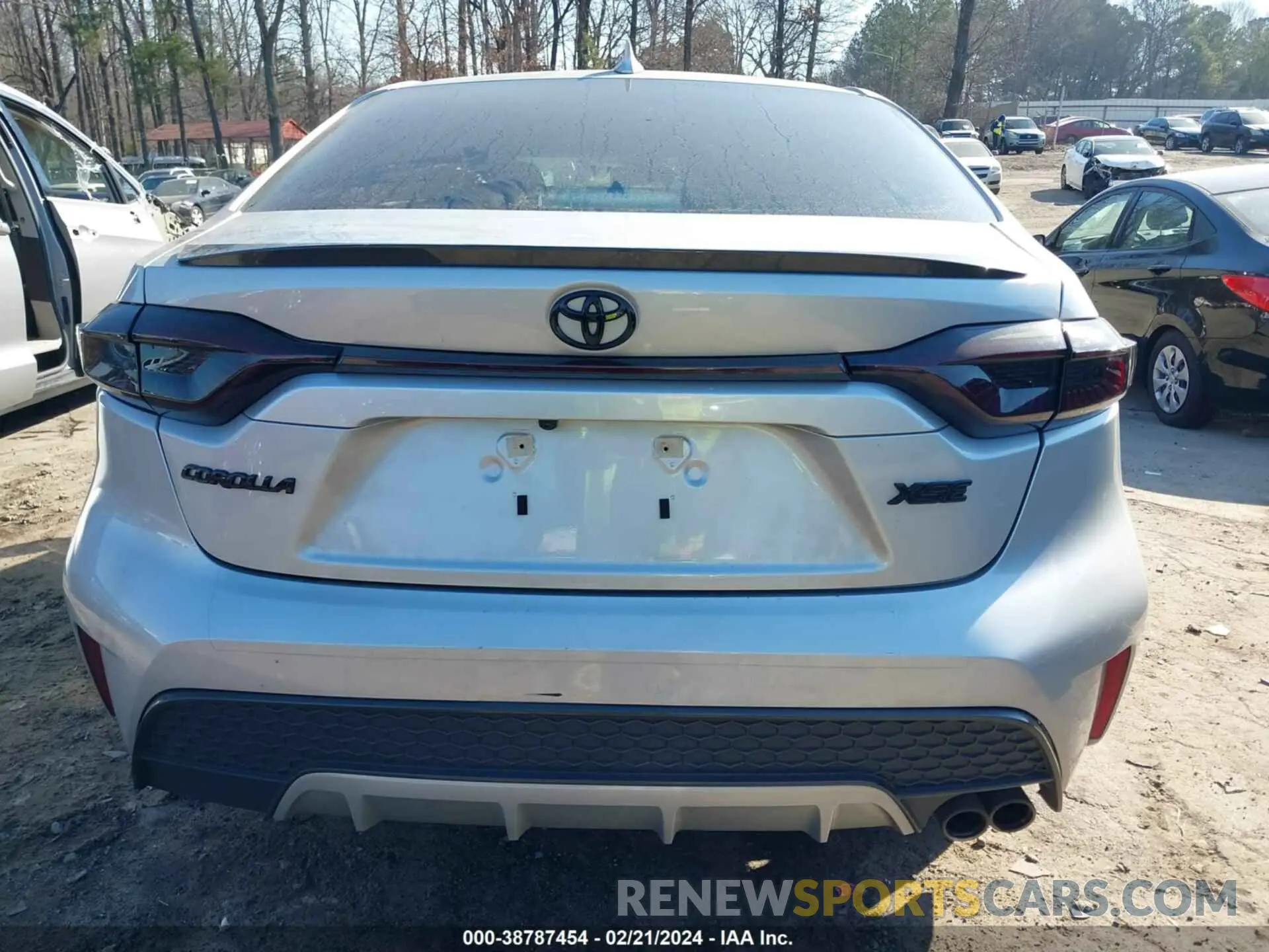 16 fotografías del automóvil dañado 5YFT4MCE9NP105391 TOYOTA COROLLA 2022