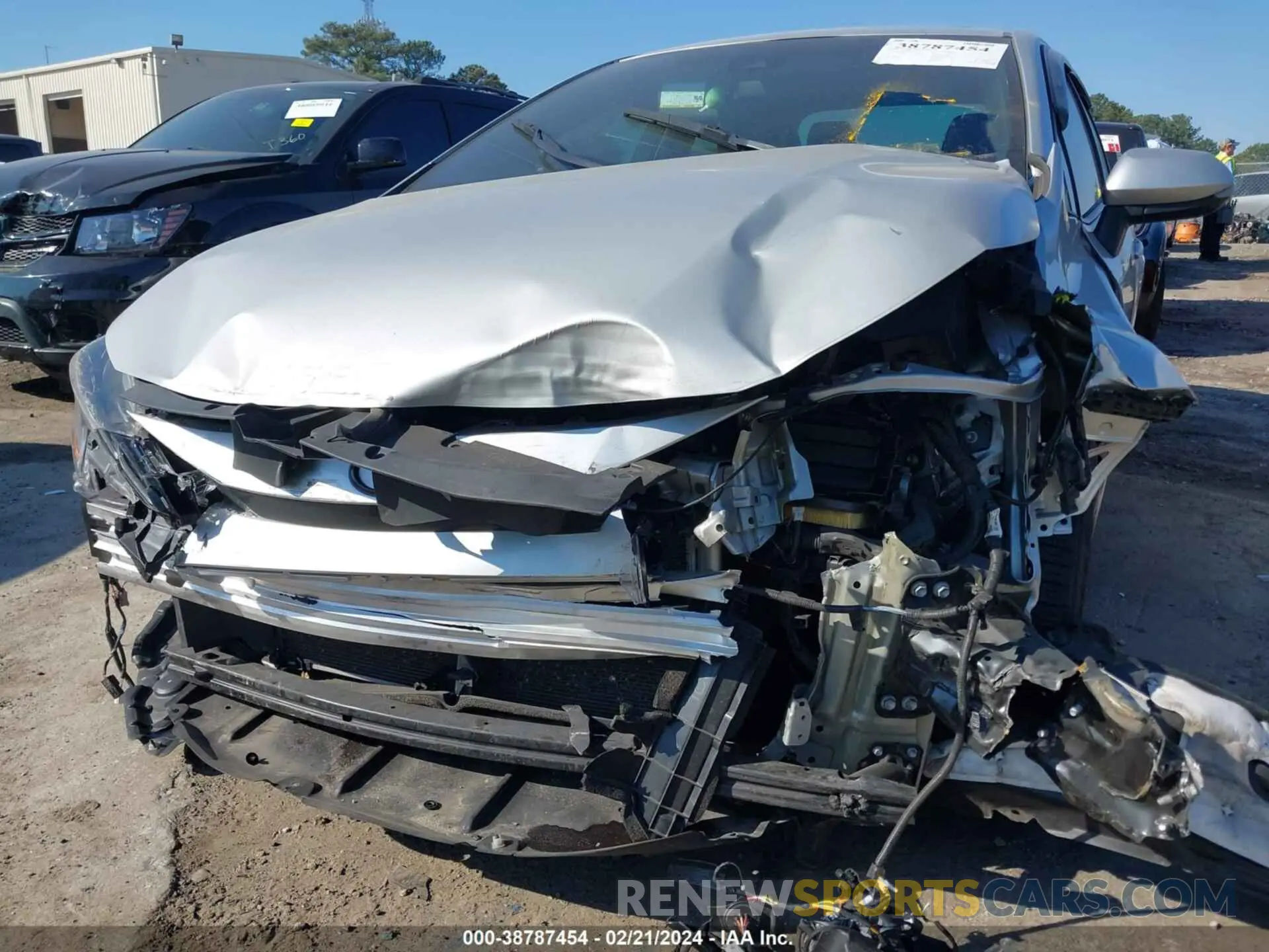 6 fotografías del automóvil dañado 5YFT4MCE9NP105391 TOYOTA COROLLA 2022