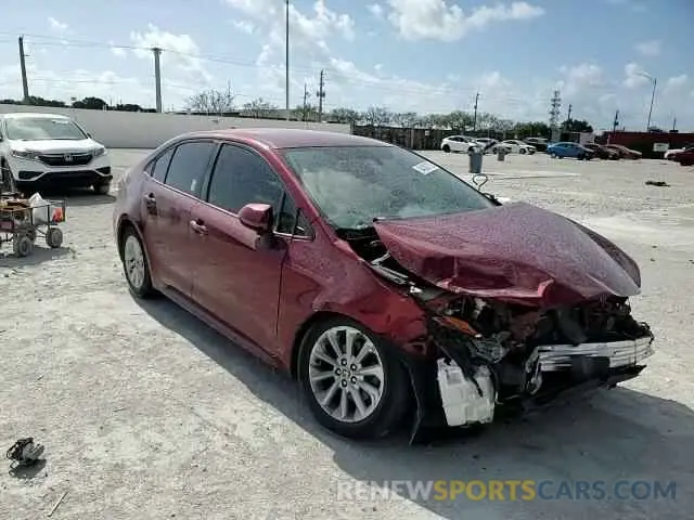 13 fotografías del automóvil dañado 5YFVPMAE2NP318959 TOYOTA COROLLA 2022