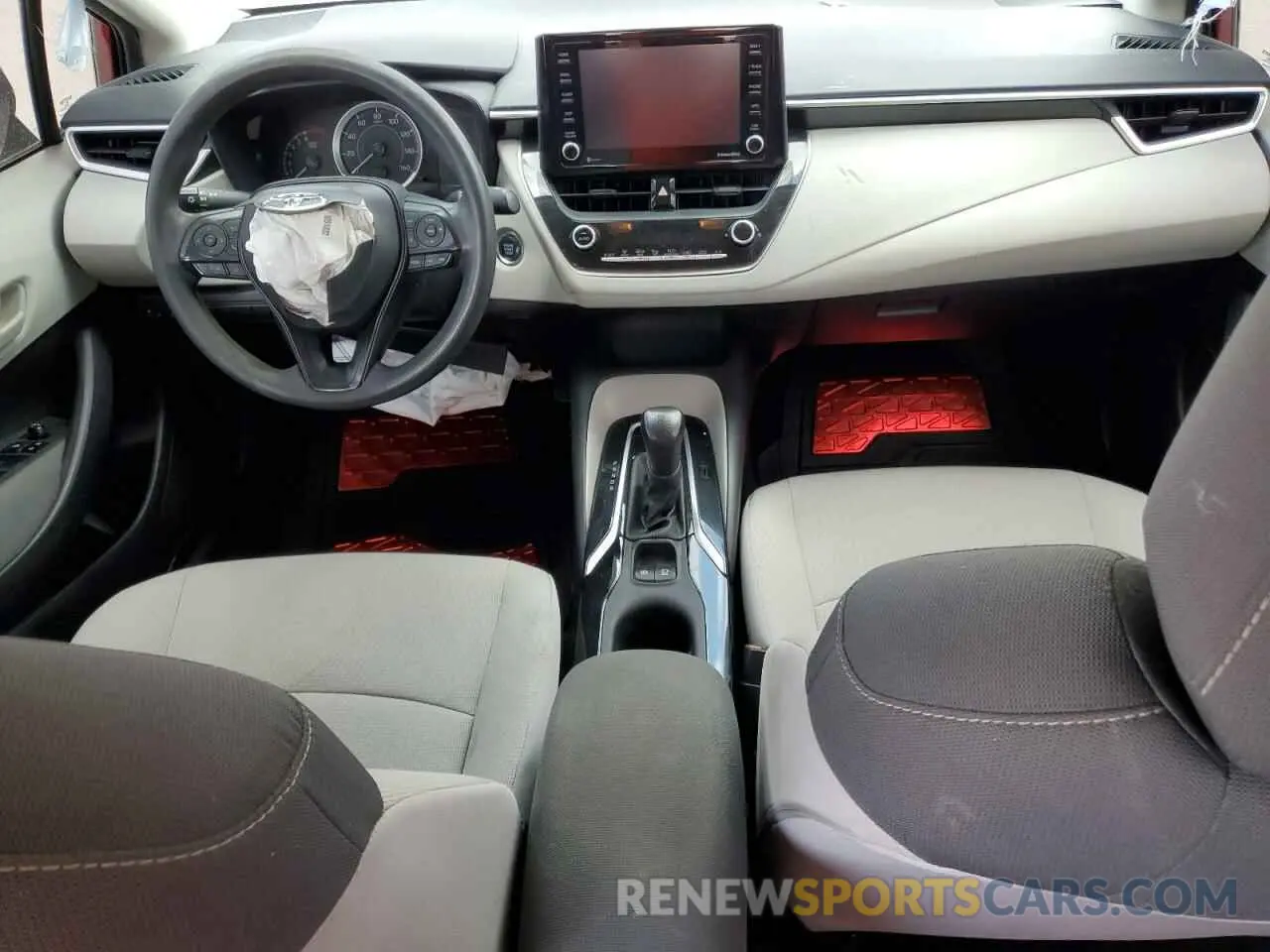 8 fotografías del automóvil dañado 5YFVPMAE2NP318959 TOYOTA COROLLA 2022