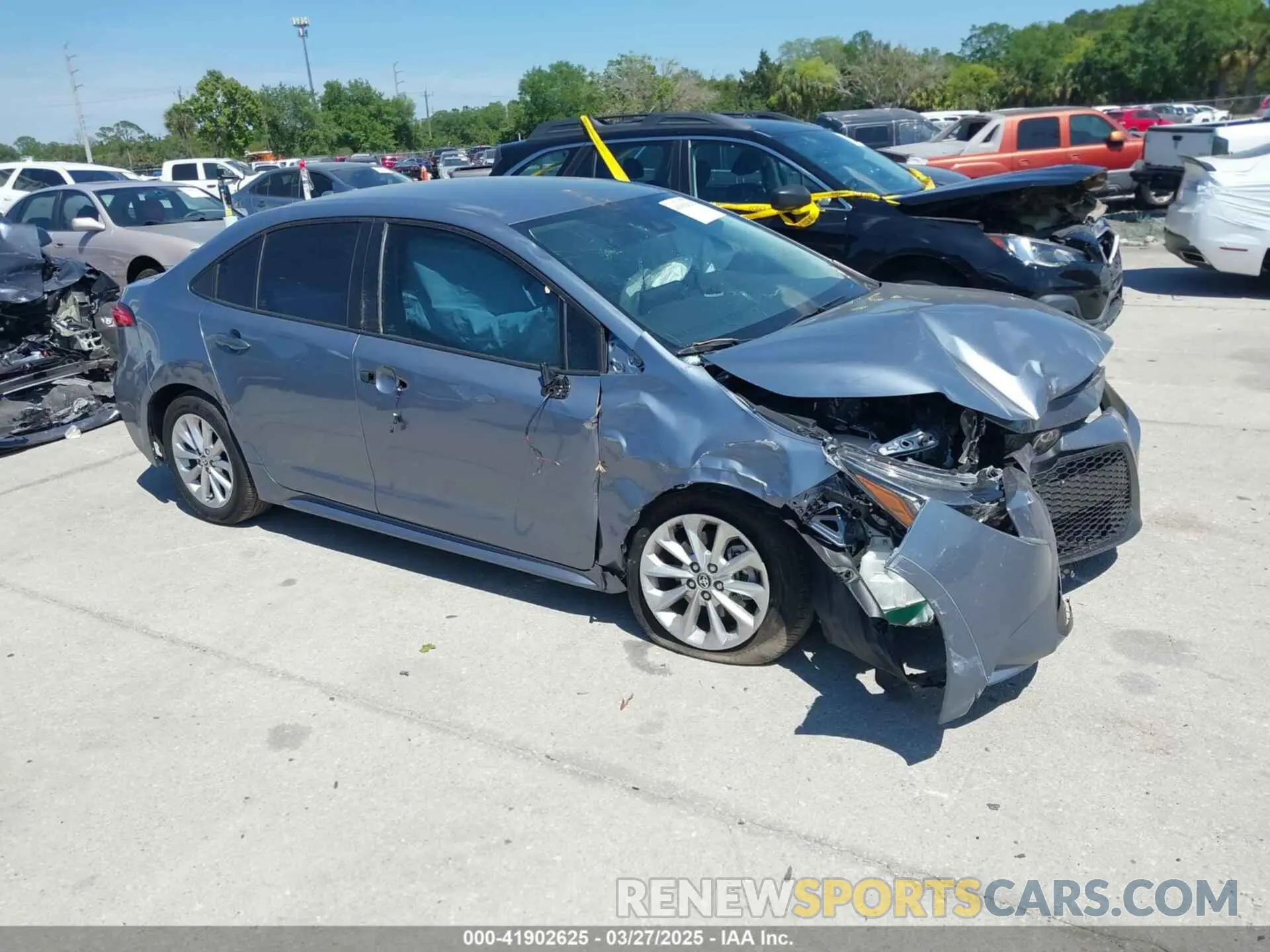 1 fotografías del automóvil dañado 5YFVPMAE2NP369801 TOYOTA COROLLA 2022