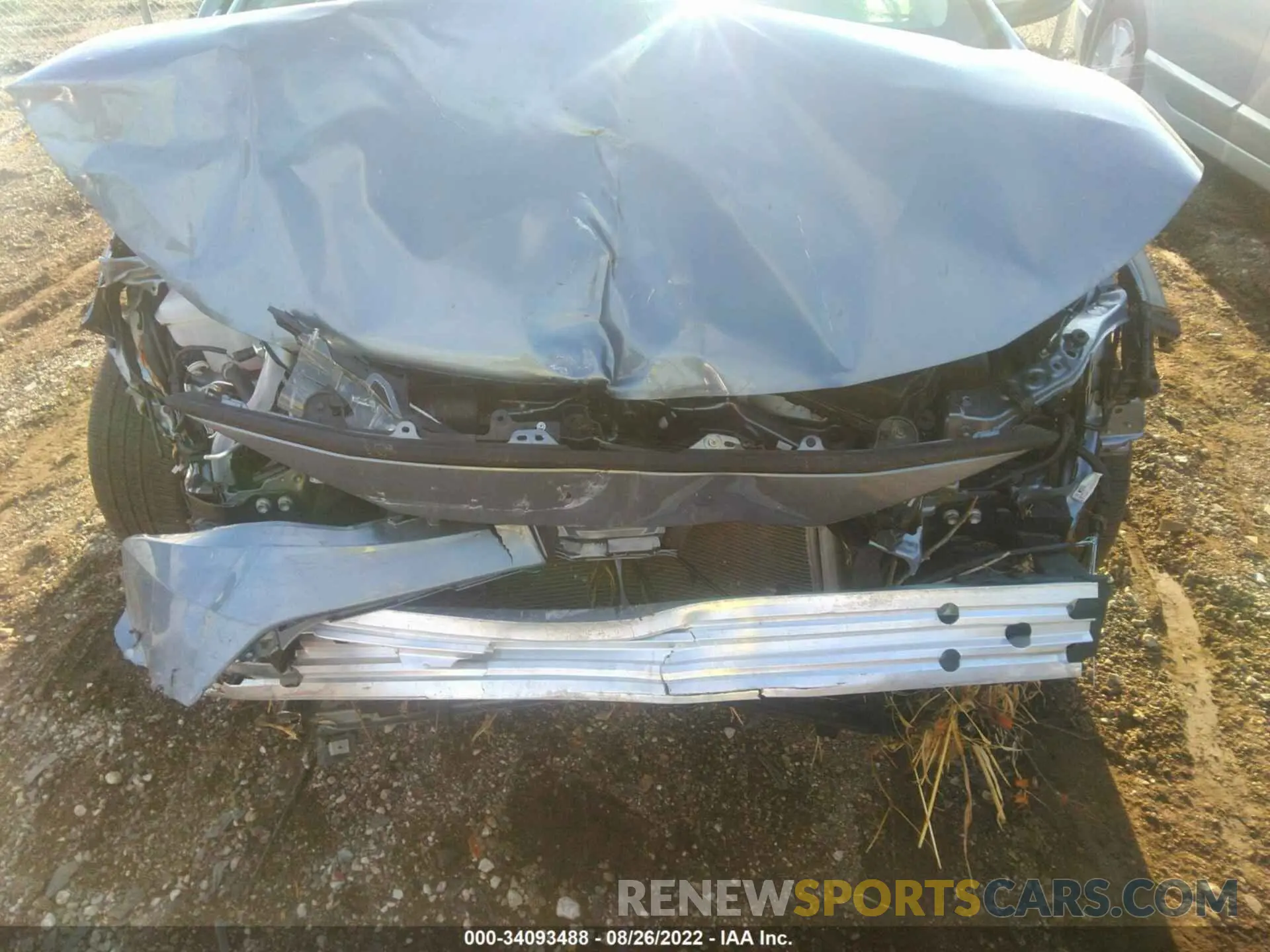 6 fotografías del automóvil dañado 5YFVPMAE3NP291903 TOYOTA COROLLA 2022