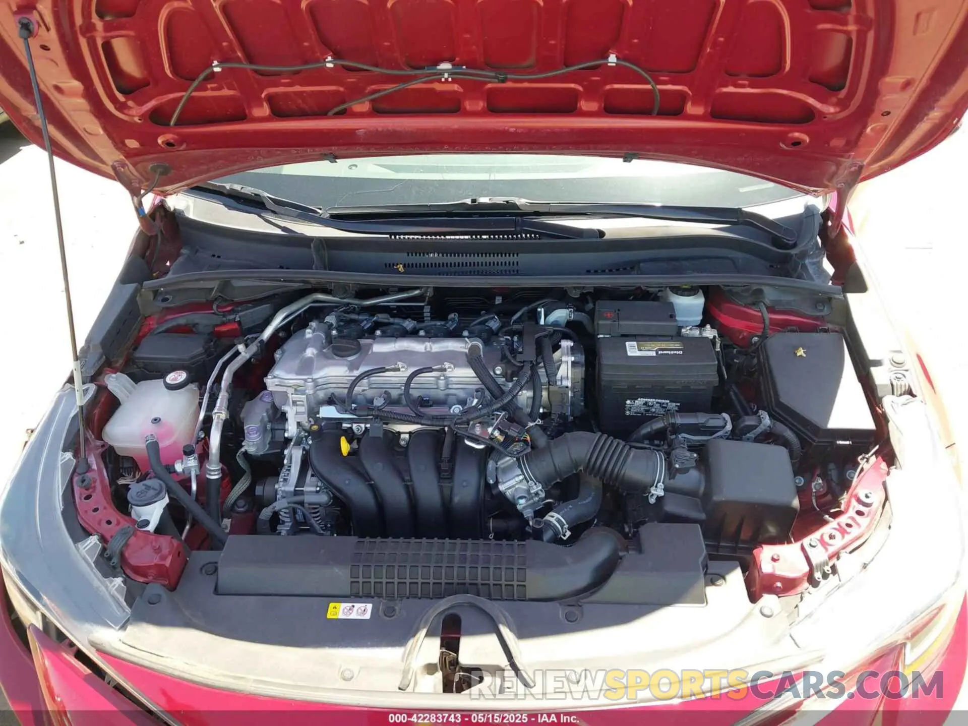 10 fotografías del automóvil dañado 5YFVPMAE4NP363708 TOYOTA COROLLA 2022