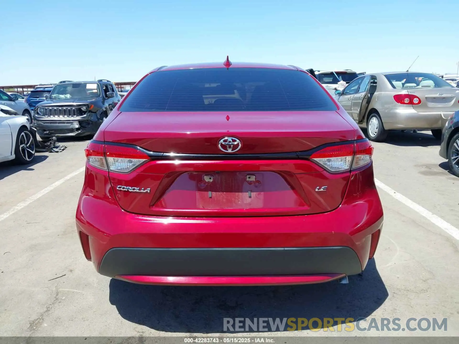 16 fotografías del automóvil dañado 5YFVPMAE4NP363708 TOYOTA COROLLA 2022