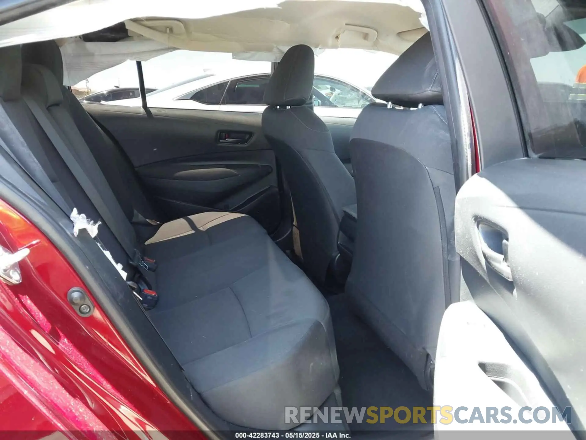 8 fotografías del automóvil dañado 5YFVPMAE4NP363708 TOYOTA COROLLA 2022
