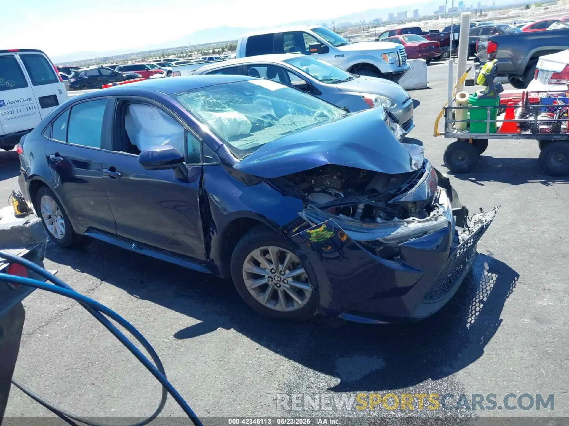 1 fotografías del automóvil dañado 5YFVPMAE5NP291871 TOYOTA COROLLA 2022