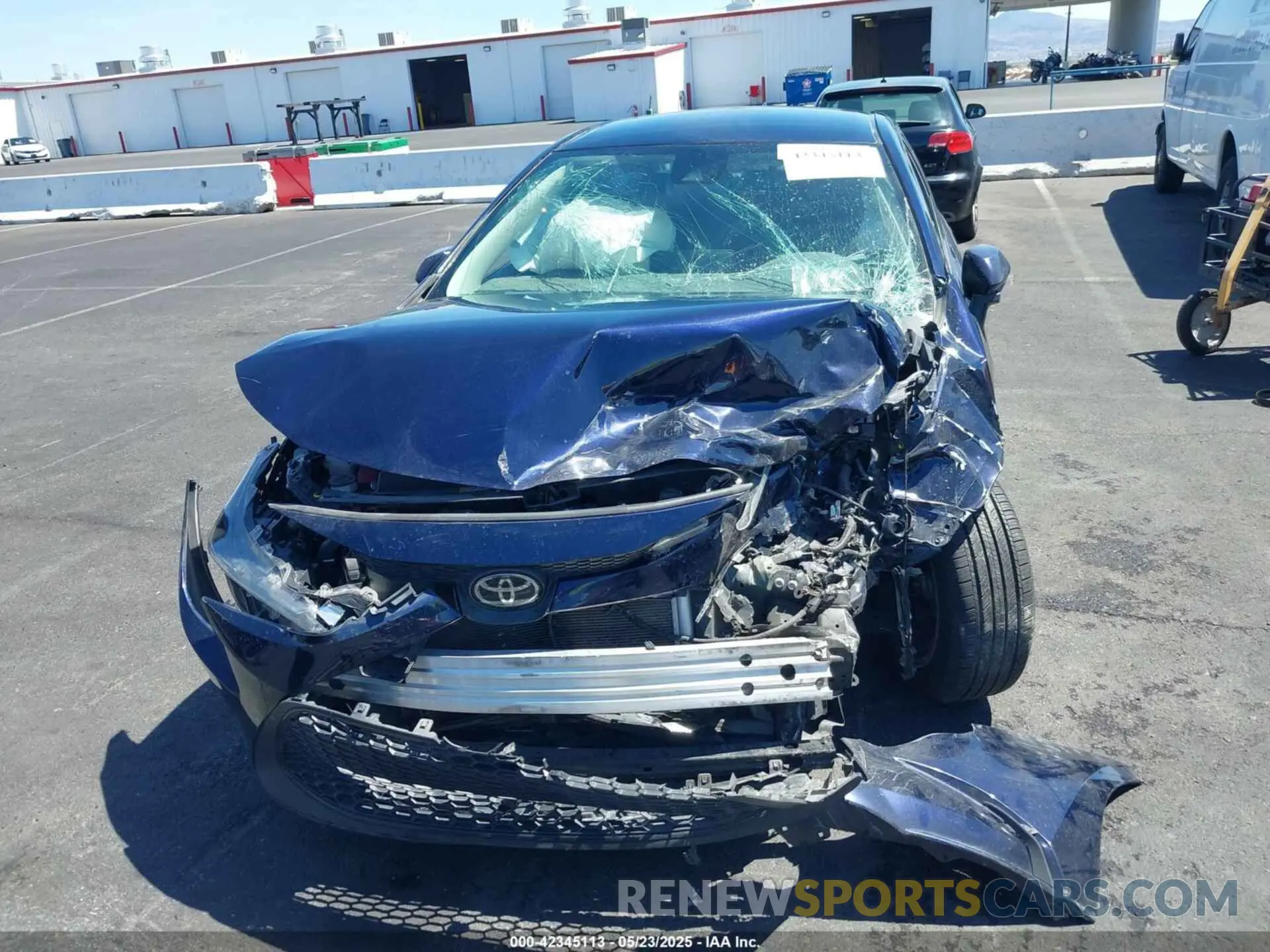 6 fotografías del automóvil dañado 5YFVPMAE5NP291871 TOYOTA COROLLA 2022