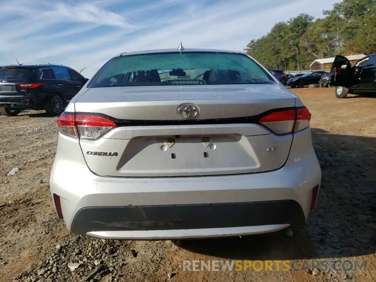 6 fotografías del automóvil dañado 5YFVPMAE7NP321002 TOYOTA COROLLA 2022
