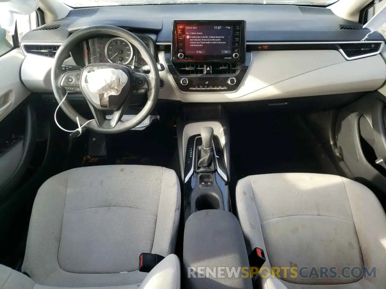 8 fotografías del automóvil dañado 5YFVPMAE7NP321002 TOYOTA COROLLA 2022