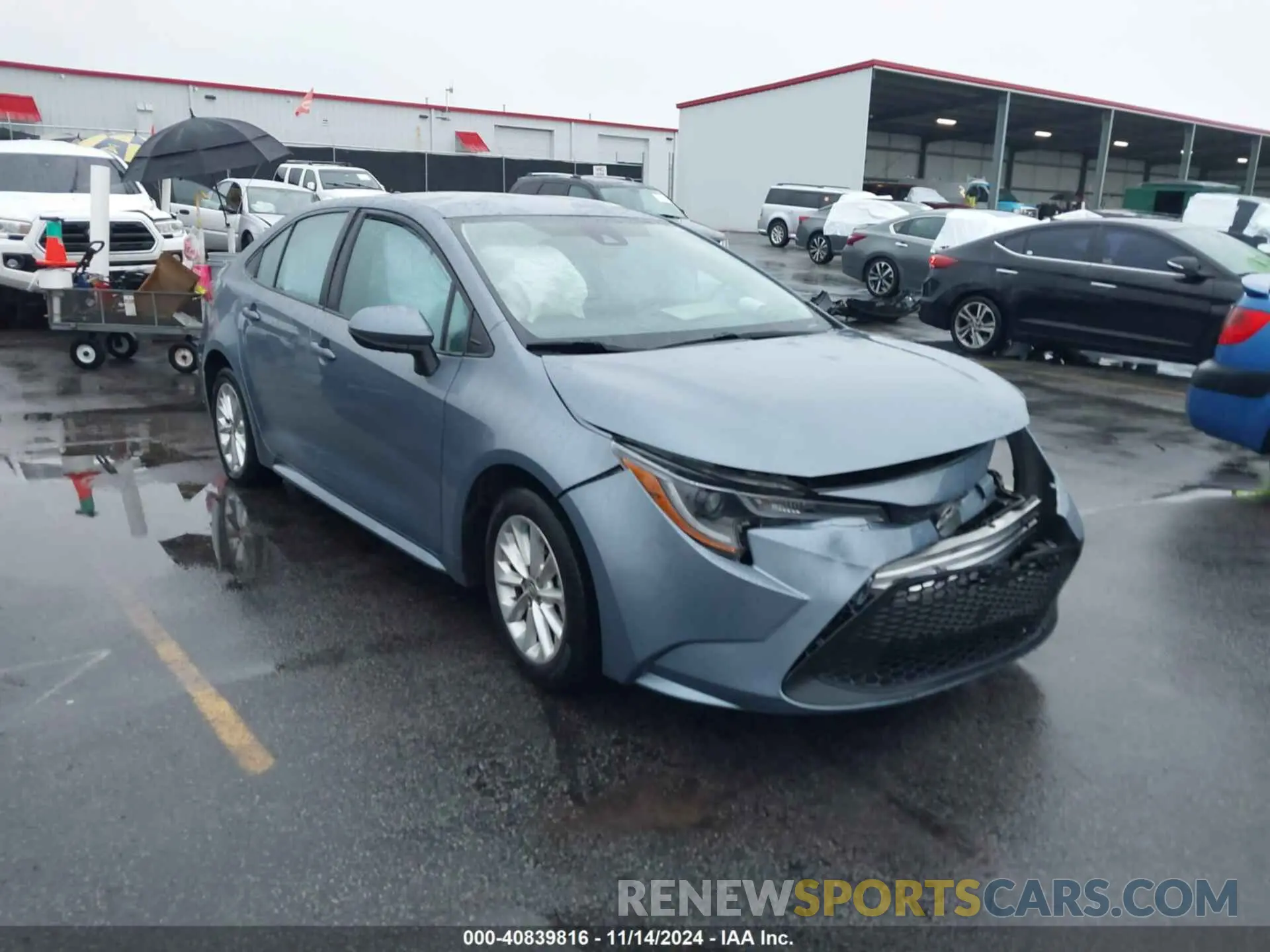 1 fotografías del automóvil dañado 5YFVPMAE8NP322143 TOYOTA COROLLA 2022
