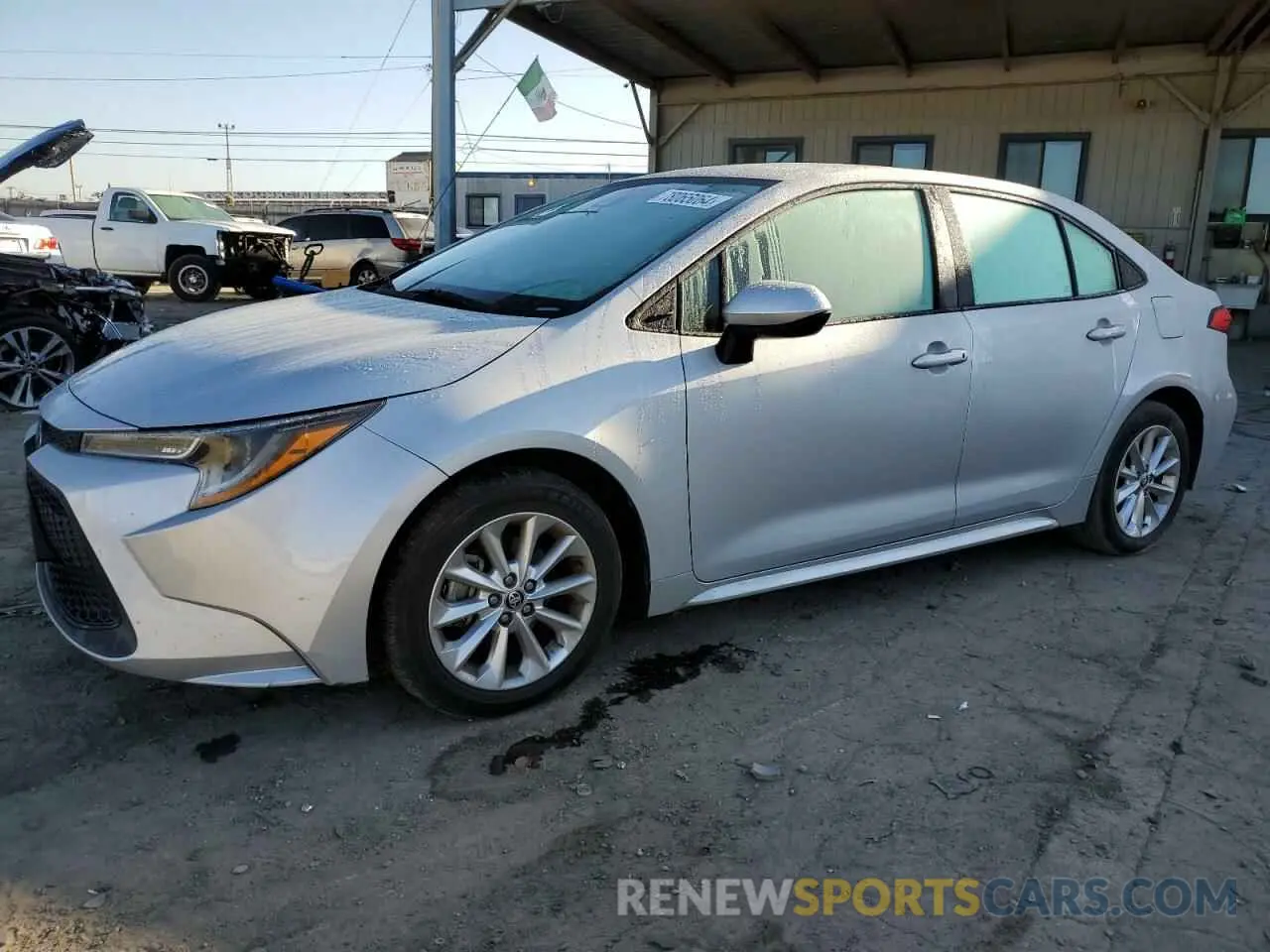 1 fotografías del automóvil dañado 5YFVPMAE9NP292506 TOYOTA COROLLA 2022