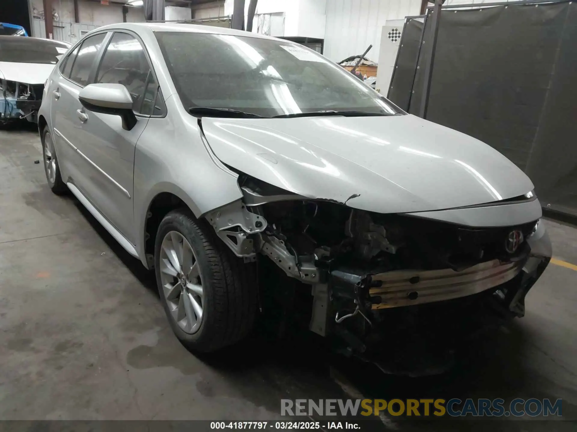 1 fotografías del automóvil dañado 5YFVPMAEXNP301360 TOYOTA COROLLA 2022