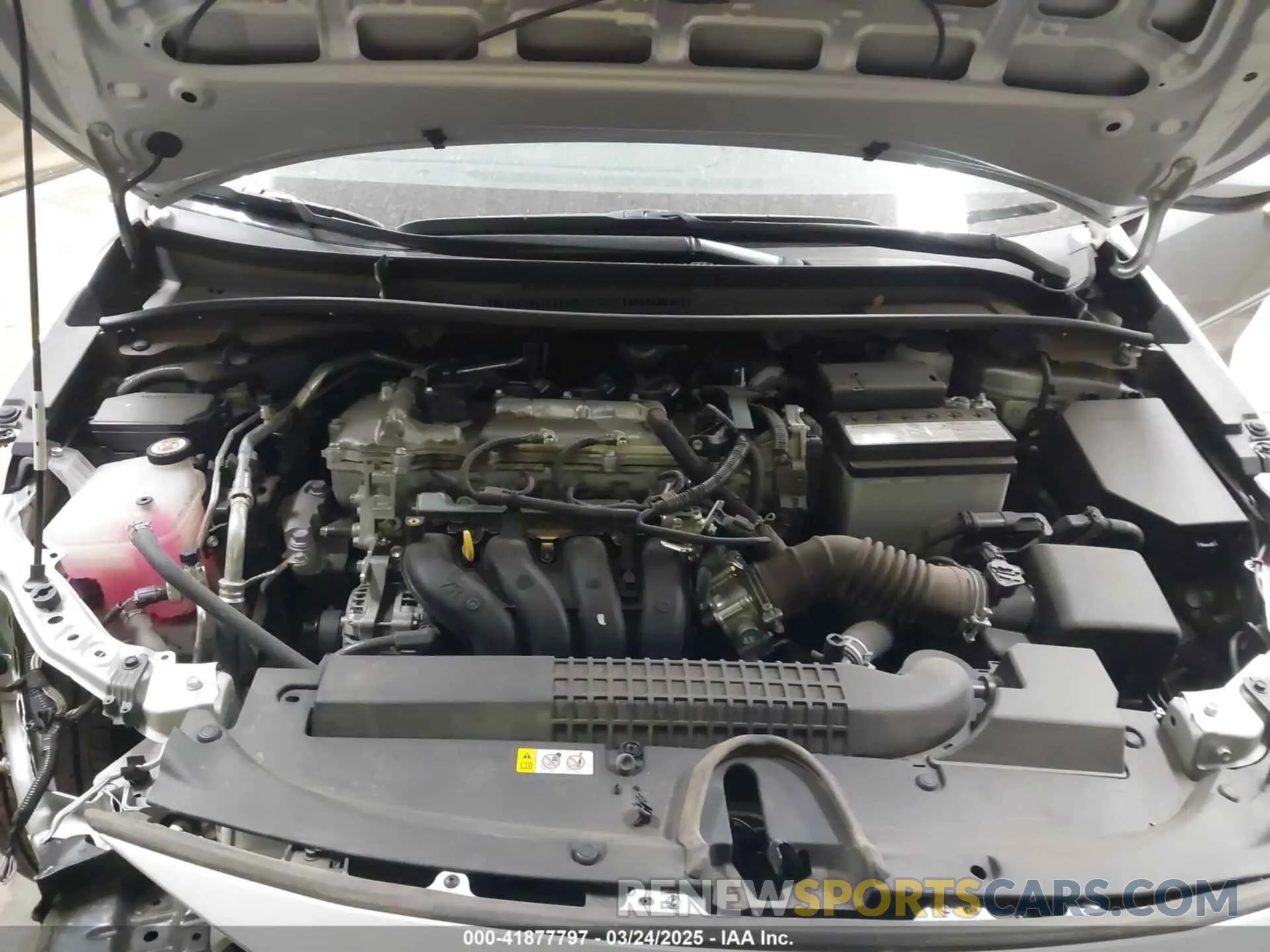 10 fotografías del automóvil dañado 5YFVPMAEXNP301360 TOYOTA COROLLA 2022