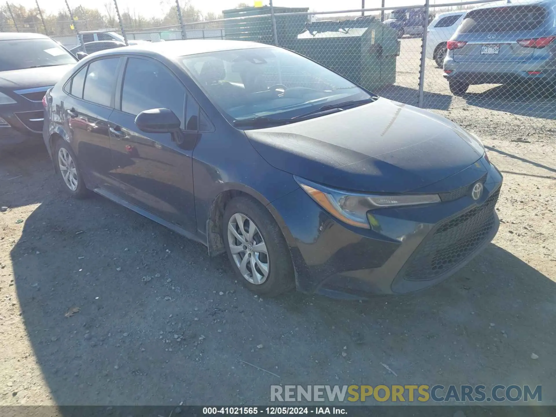 1 fotografías del automóvil dañado 5YSEPMAE4NP310328 TOYOTA COROLLA 2022