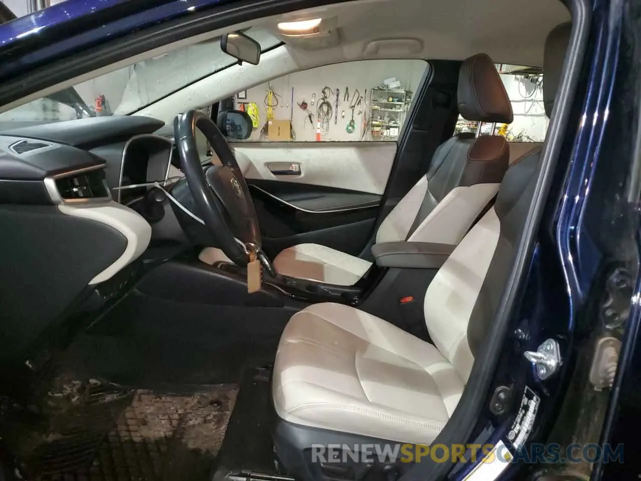 7 fotografías del automóvil dañado JTDBAMDE0NJ054337 TOYOTA COROLLA 2022