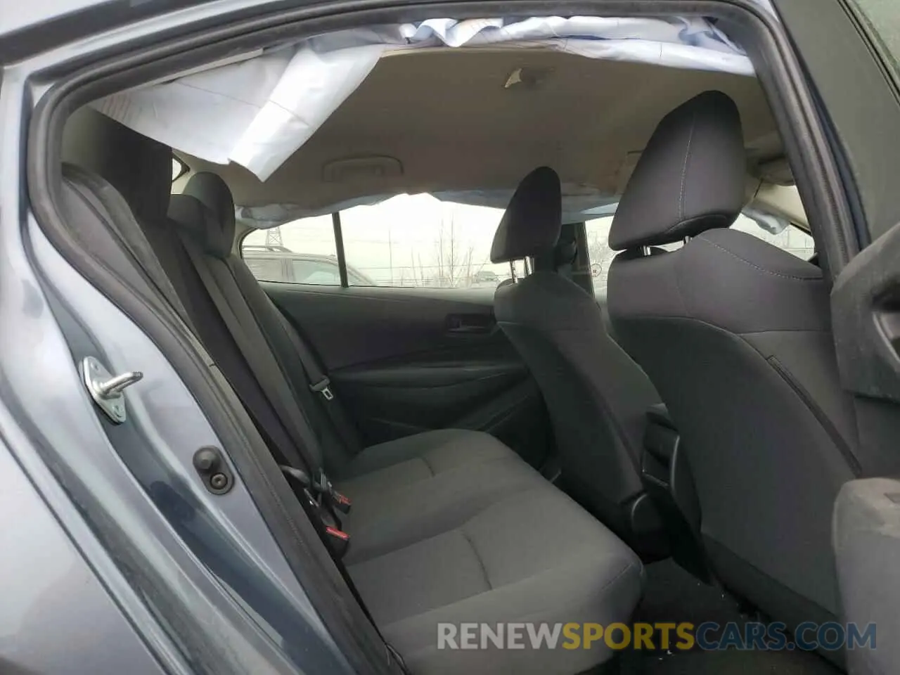 10 fotografías del automóvil dañado JTDBAMDE8NJ037172 TOYOTA COROLLA 2022