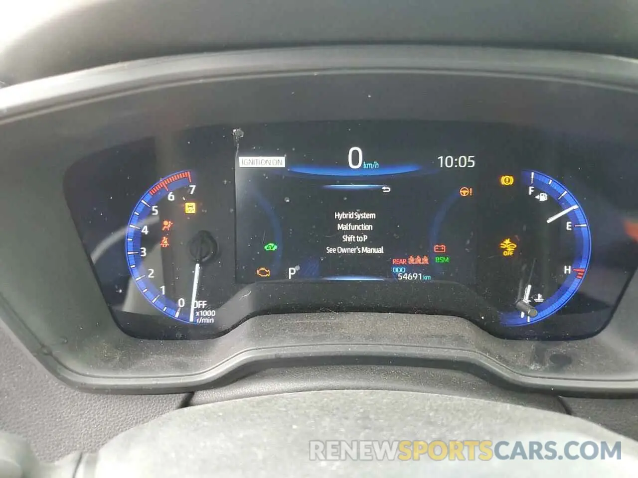 9 fotografías del automóvil dañado JTDBAMDE8NJ037172 TOYOTA COROLLA 2022