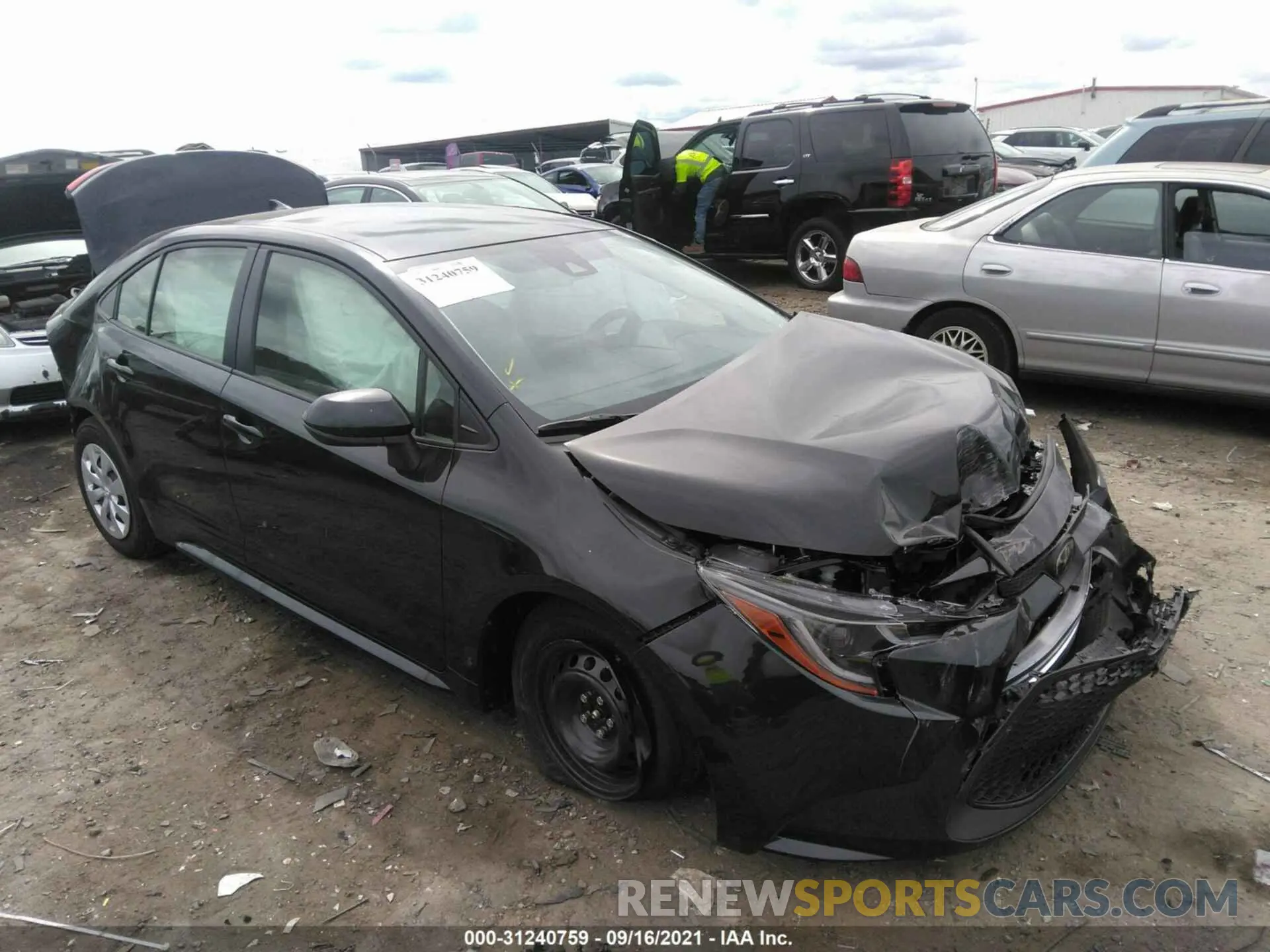1 fotografías del automóvil dañado JTDDPMAE1NJ199687 TOYOTA COROLLA 2022