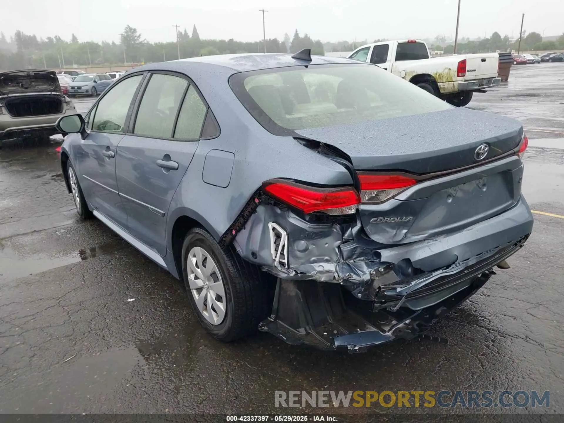 3 fotografías del automóvil dañado JTDDPMAE1NJ215869 TOYOTA COROLLA 2022
