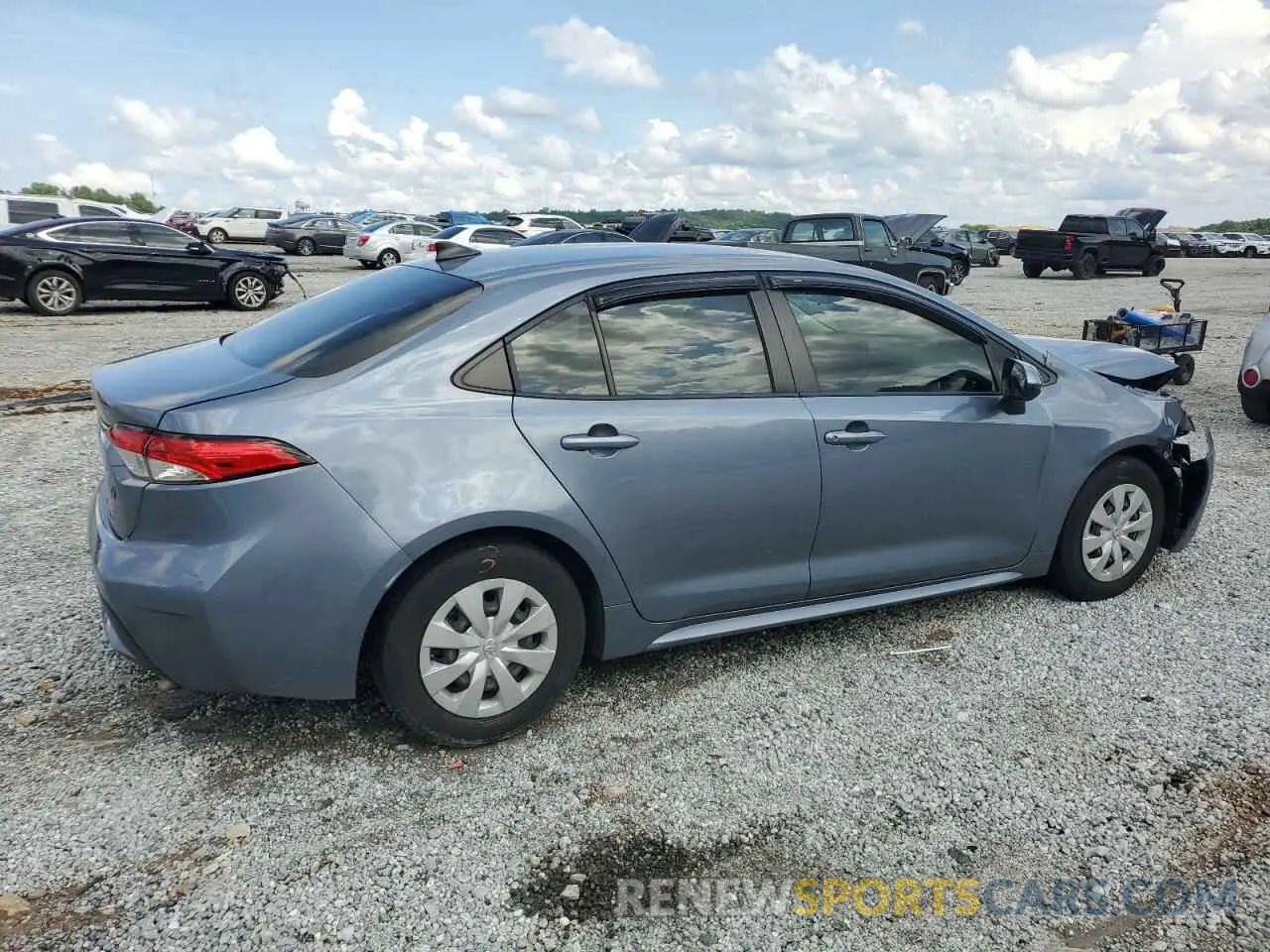 3 fotografías del automóvil dañado JTDDPMAE8N3002583 TOYOTA COROLLA 2022