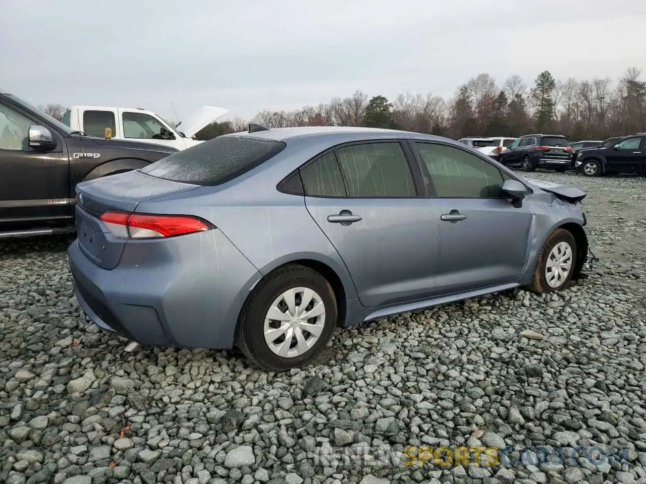 3 fotografías del automóvil dañado JTDDPMAE8N3016323 TOYOTA COROLLA 2022