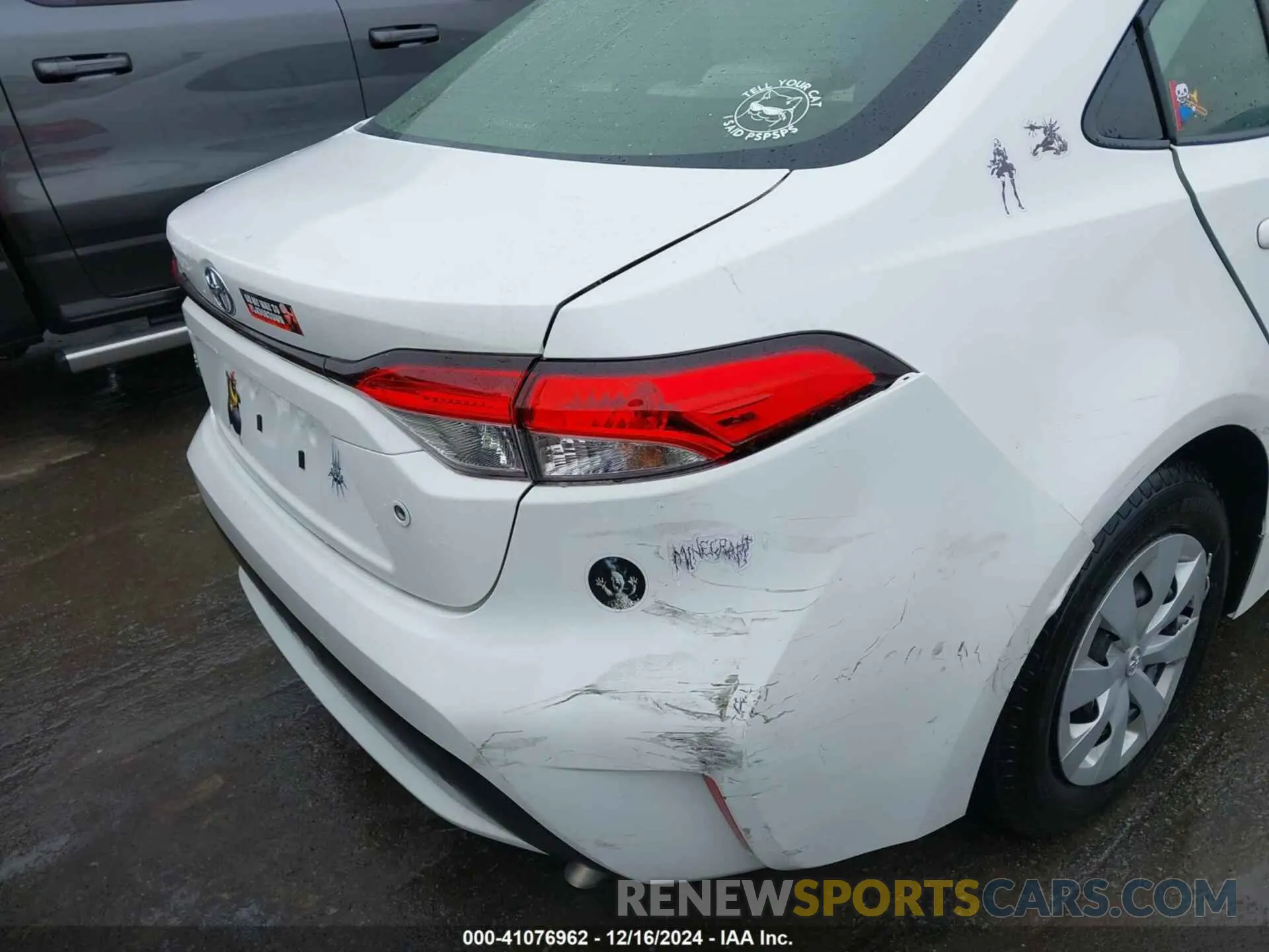 18 fotografías del automóvil dañado JTDDPMAEXN3026710 TOYOTA COROLLA 2022