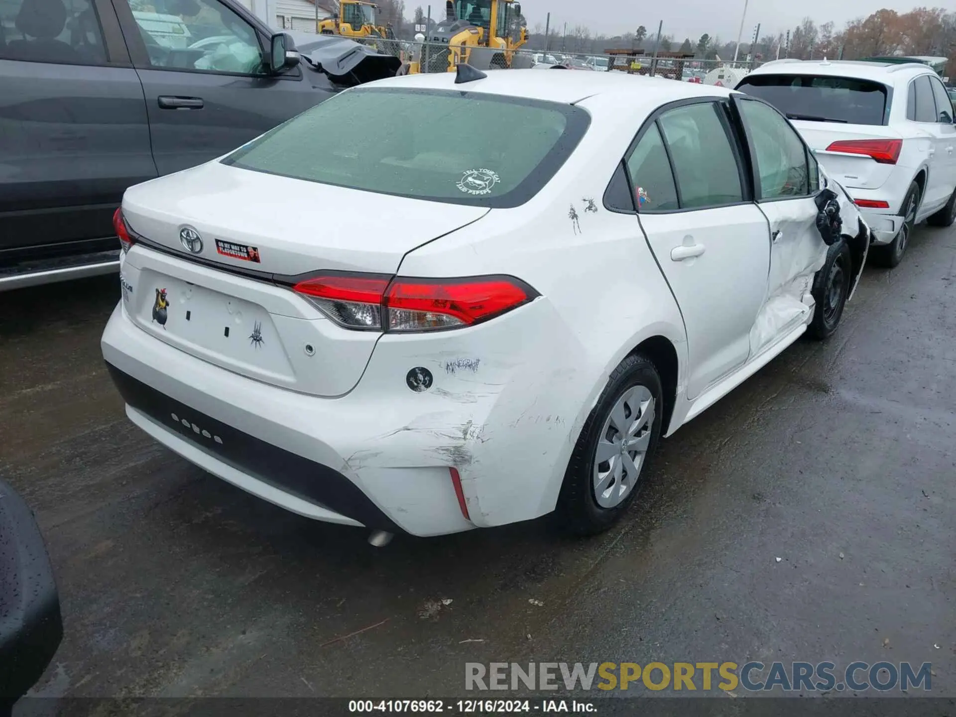 4 fotografías del automóvil dañado JTDDPMAEXN3026710 TOYOTA COROLLA 2022