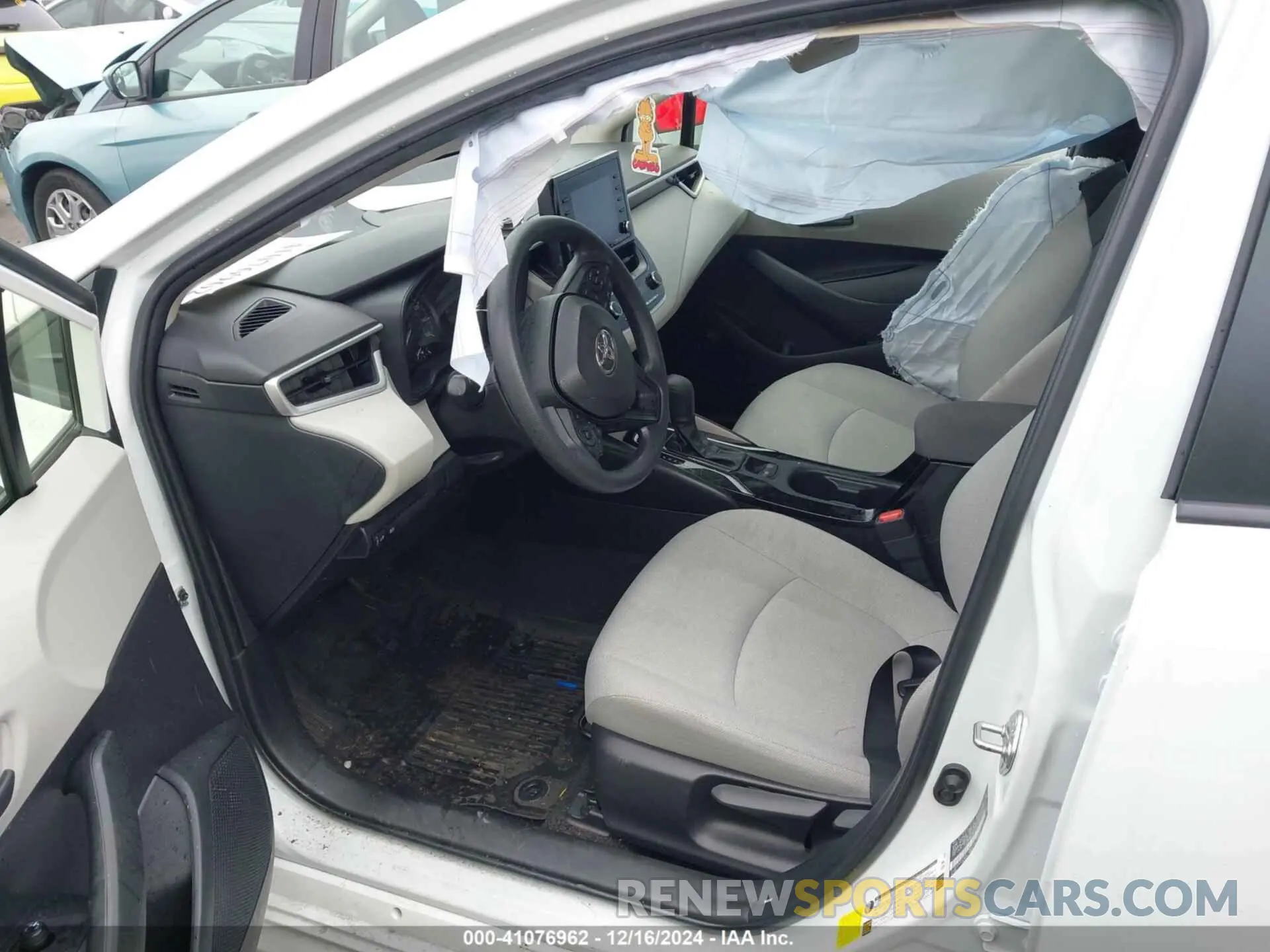 5 fotografías del automóvil dañado JTDDPMAEXN3026710 TOYOTA COROLLA 2022