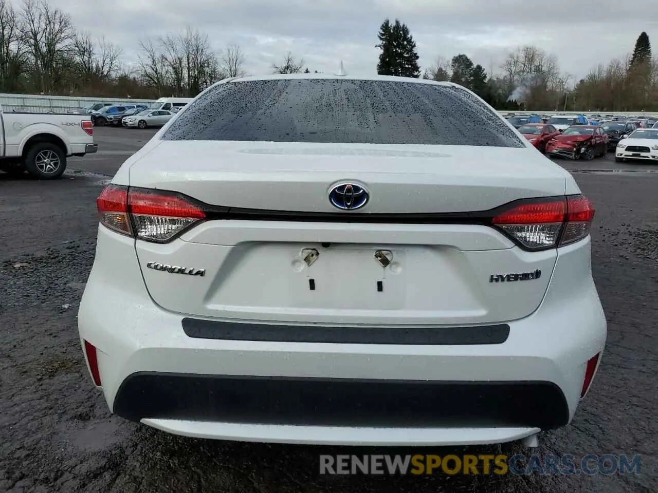 6 fotografías del automóvil dañado JTDEAMDE0N3014003 TOYOTA COROLLA 2022