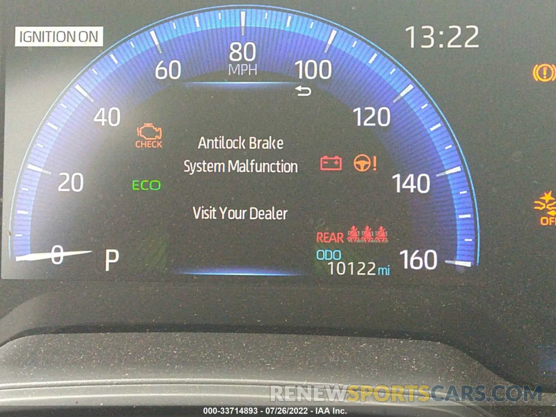 7 fotografías del automóvil dañado JTDEAMDE0NJ038295 TOYOTA COROLLA 2022