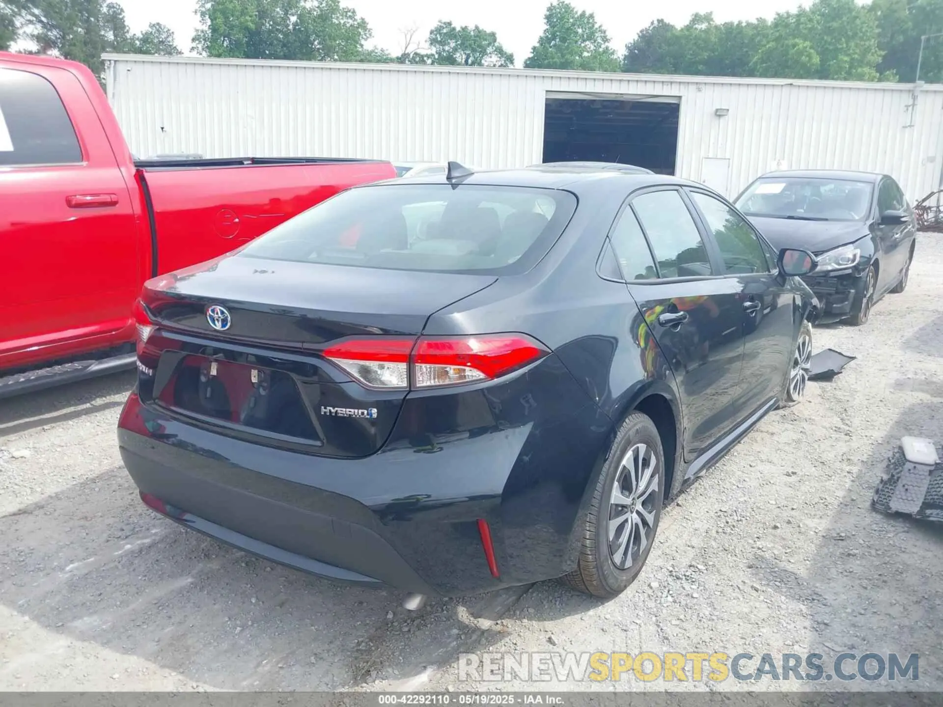 4 fotografías del automóvil dañado JTDEAMDE0NJ046753 TOYOTA COROLLA 2022