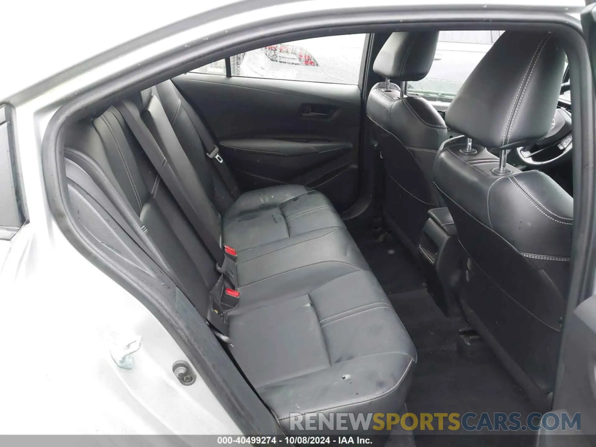 8 fotografías del automóvil dañado JTDEAMDE0NJ047613 TOYOTA COROLLA 2022