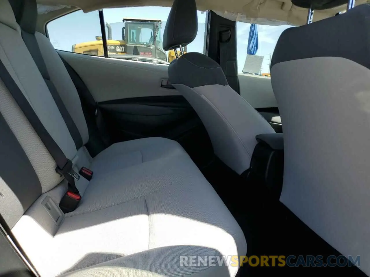 10 fotografías del automóvil dañado JTDEAMDE0NJ054691 TOYOTA COROLLA 2022
