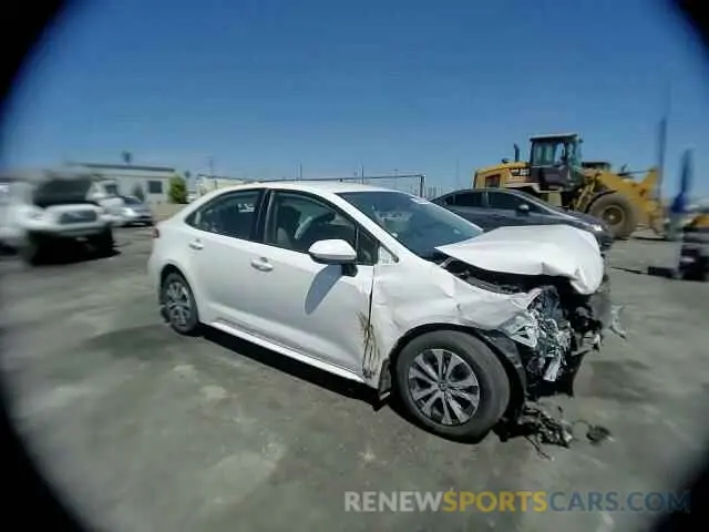 11 fotografías del automóvil dañado JTDEAMDE0NJ054691 TOYOTA COROLLA 2022