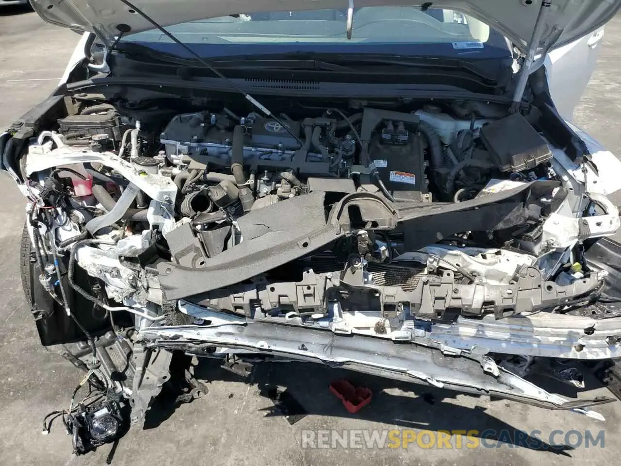 12 fotografías del automóvil dañado JTDEAMDE0NJ054691 TOYOTA COROLLA 2022