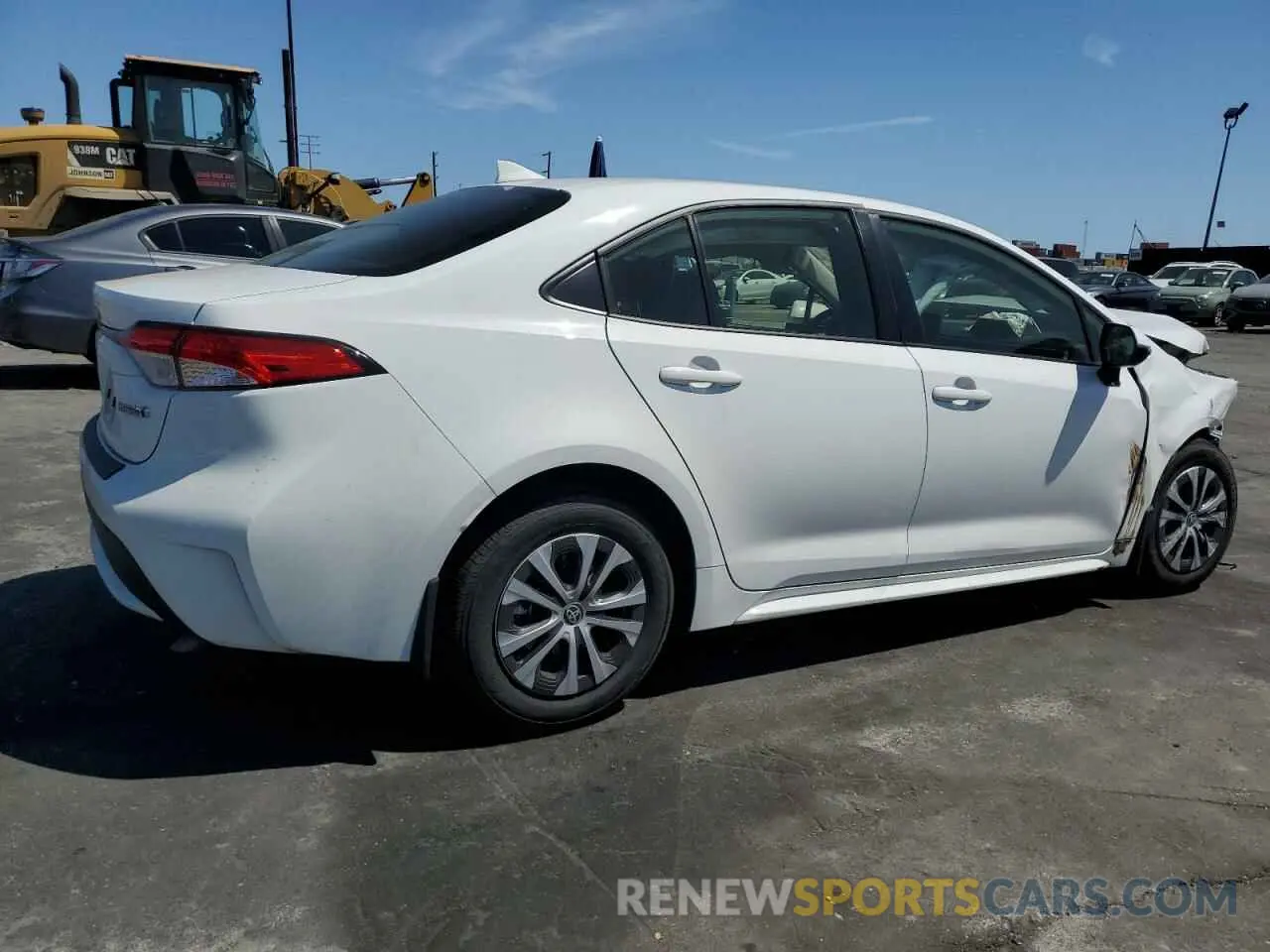 3 fotografías del automóvil dañado JTDEAMDE0NJ054691 TOYOTA COROLLA 2022